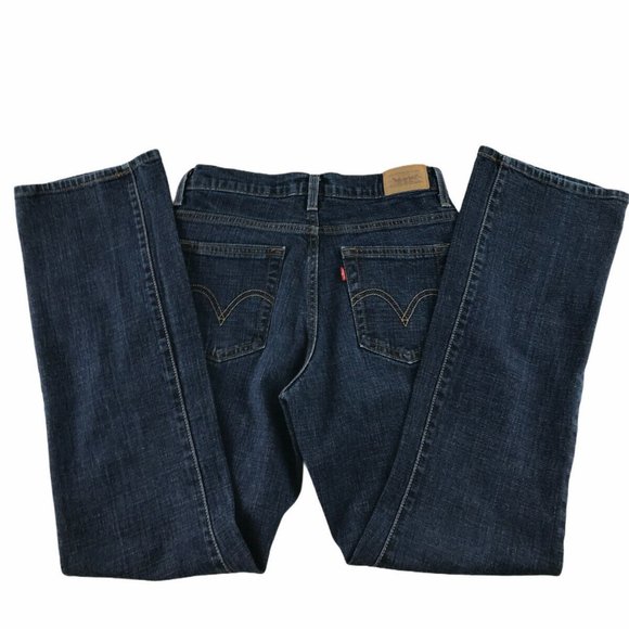 Levis Strauss Relaxed 550 Boot Cut Blue Jeans - Picture 2 of 9